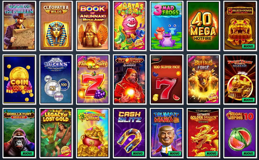 Confronto tra le migliori slot online nei casinò non AAMS